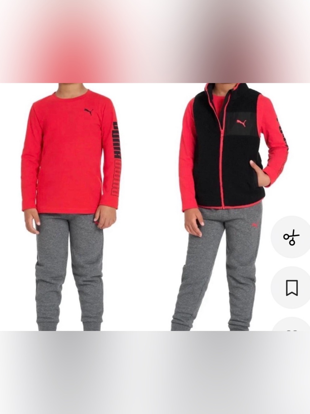 Puma3pc kids set. 4T NWT
